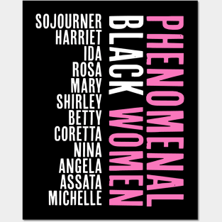 Phenomenal Black Women, African American, Black History, Afrocentric Posters and Art
